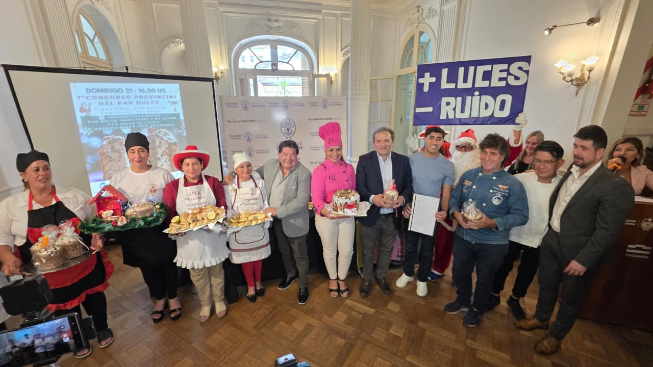 Famaillá lanzó su agenda navideña y el 7° Concurso Provincial del Pan Dulce