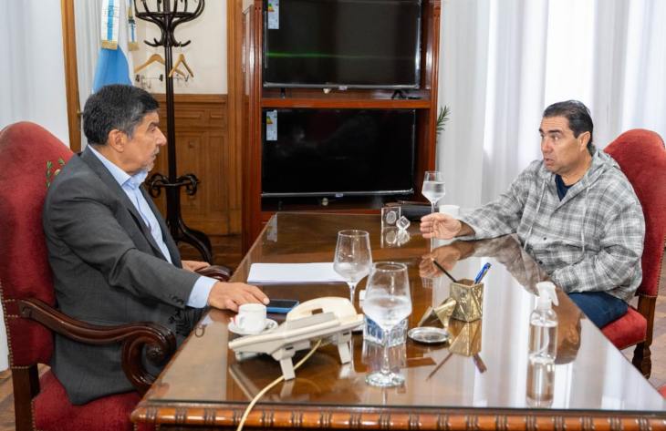 Acevedo y Mansilla coordinaron la agenda legislativa y el análisis de decretos del Ejecutivo