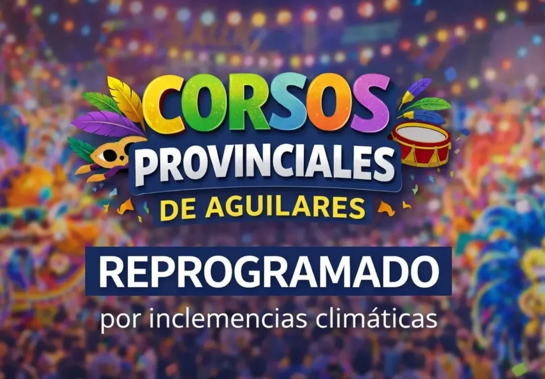 Las condiciones climáticas afectan y suspenden las primeras noches de los Corsos Provinciales de Aguilares