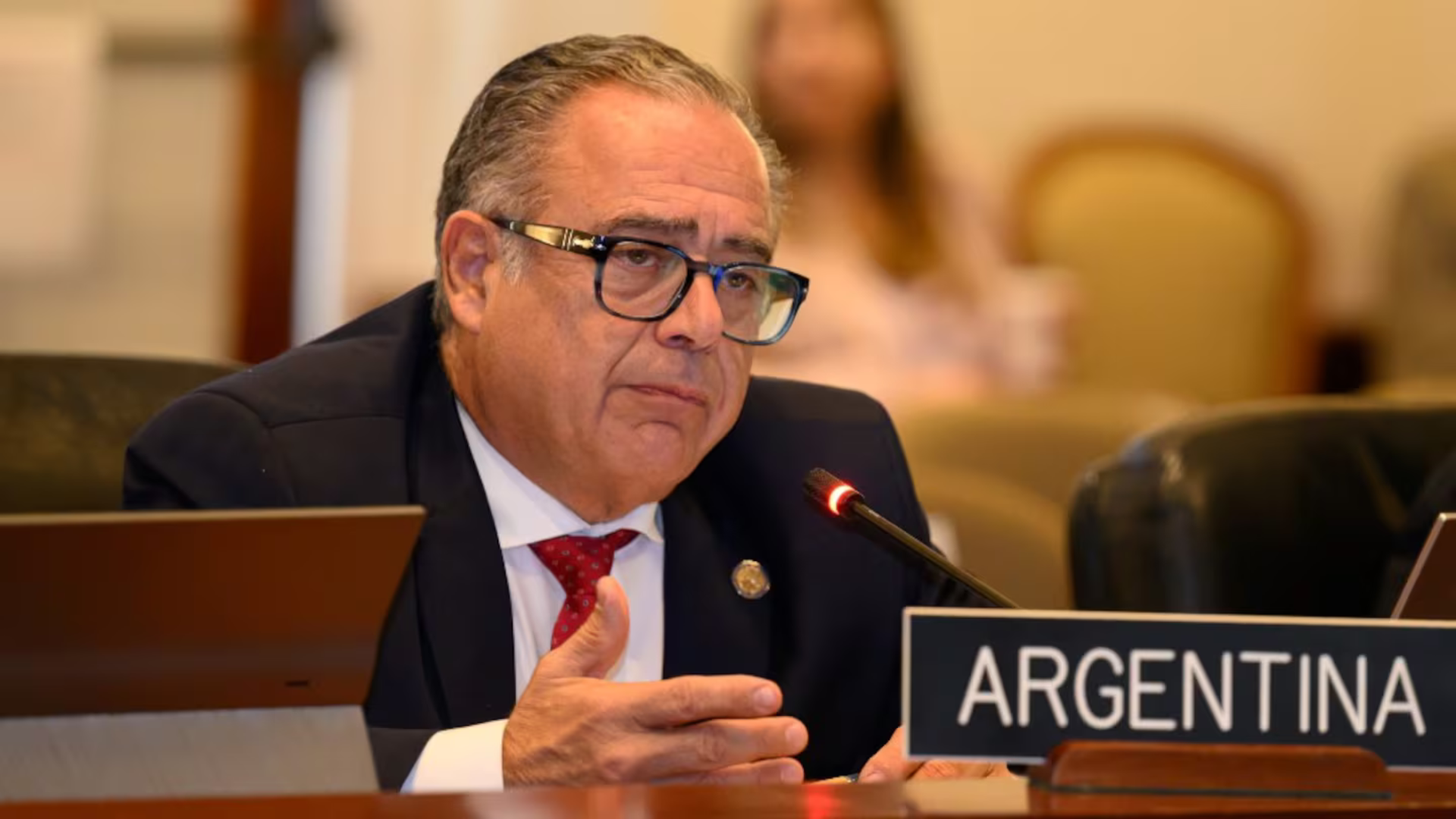 Argentina reafirmó en la OEA su apoyo a la captura de Maduro