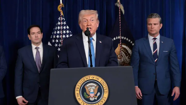Donald Trump: “Vamos a dirigir Venezuela hasta que podamos lograr una transición segura”