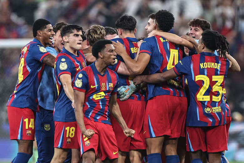 Barcelona se corona nuevamente en la Supercopa tras vencer a Real Madrid
