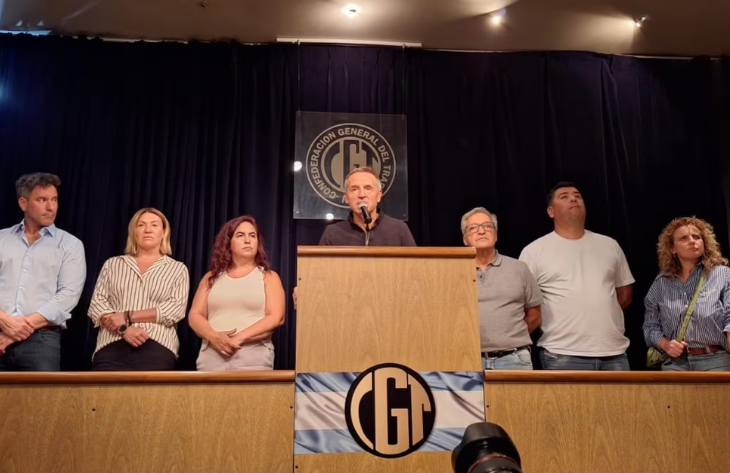 La CGT evalúa convocar a un paro general contra la reforma laboral