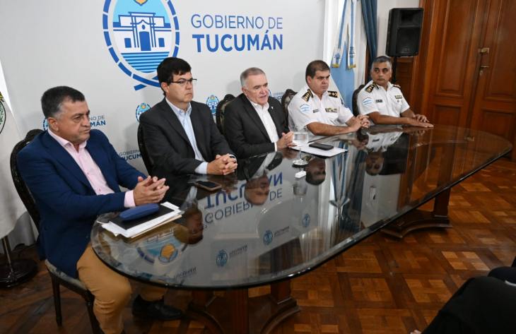 Jaldo destacó la baja de delitos en el primer trimestre de 2026