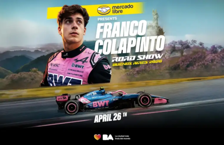 Amplían el circuito en Palermo por la gran expectativa para ver a Franco Colapinto