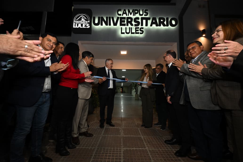 Lules inauguró su primer campus universitario con más de 600 estudiantes preinscriptos