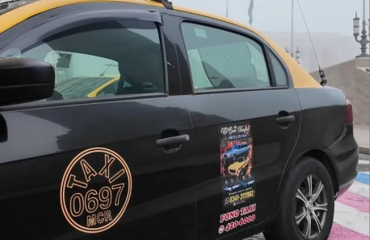 Rosario ya tiene los primeros taxis con publicidad en puertas, techo y luneta
