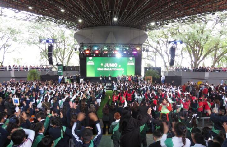 Estudiantes tucumanos renovaron su compromiso con el ambiente en una emotiva Promesa Ambiental