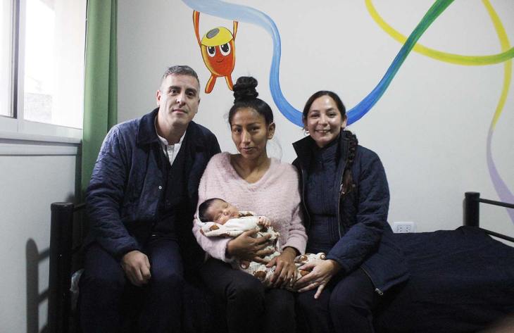 Dulia y Tahiel: una historia de cuidado y contención en Casa Clarita