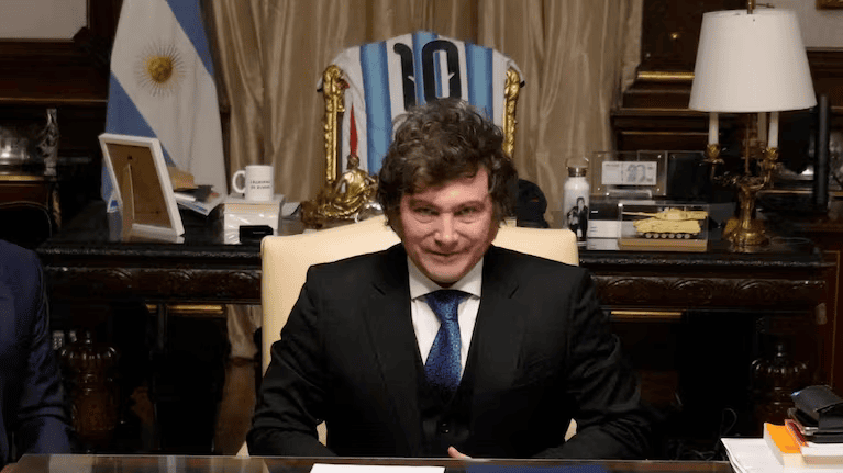 Milei celebró la clasificación de Argentina y llamó a separar el fútbol del reclamo por Malvinas