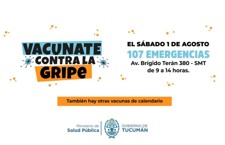 Nueva jornada de vacunación contra la Gripe para toda la población