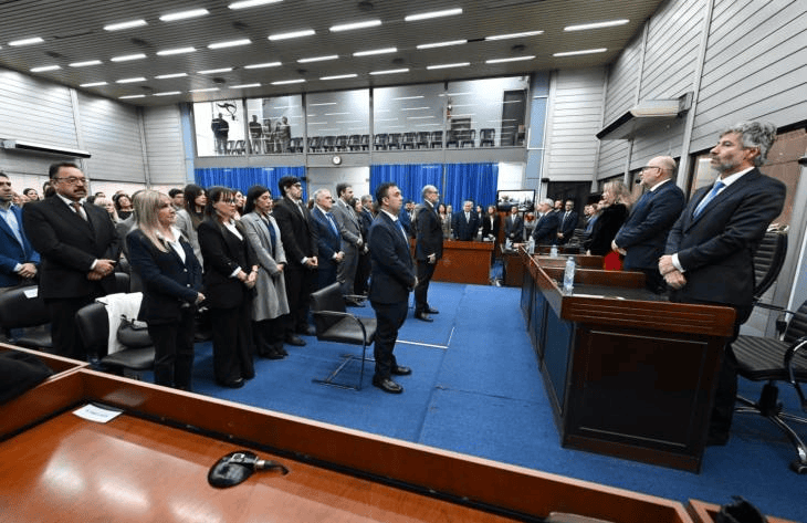 Jaldo acompañó la incorporación de dos magistrados al Tribunal Oral Federal de Tucumán